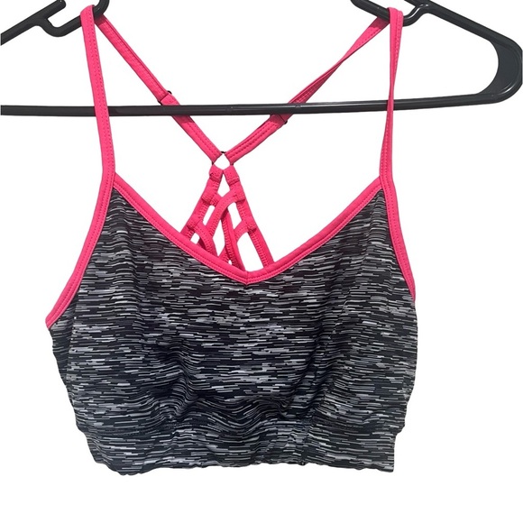 So Sports Sports Bra Adjustable Caged Back Women's Size Medium - Picture 1 of 3